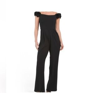 NWT Xscape Black Jumpsuit